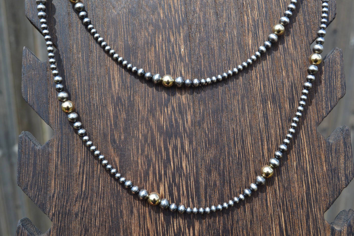 Gold Filled and Sterling Silver Graduated Pearls