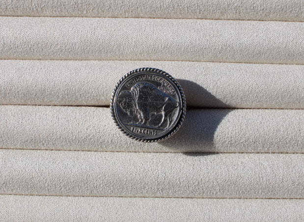 Buffalo Nickel Ring