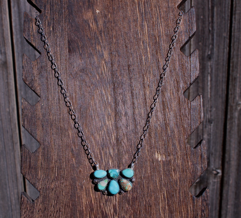 18" Assorted Turquoise Necklace