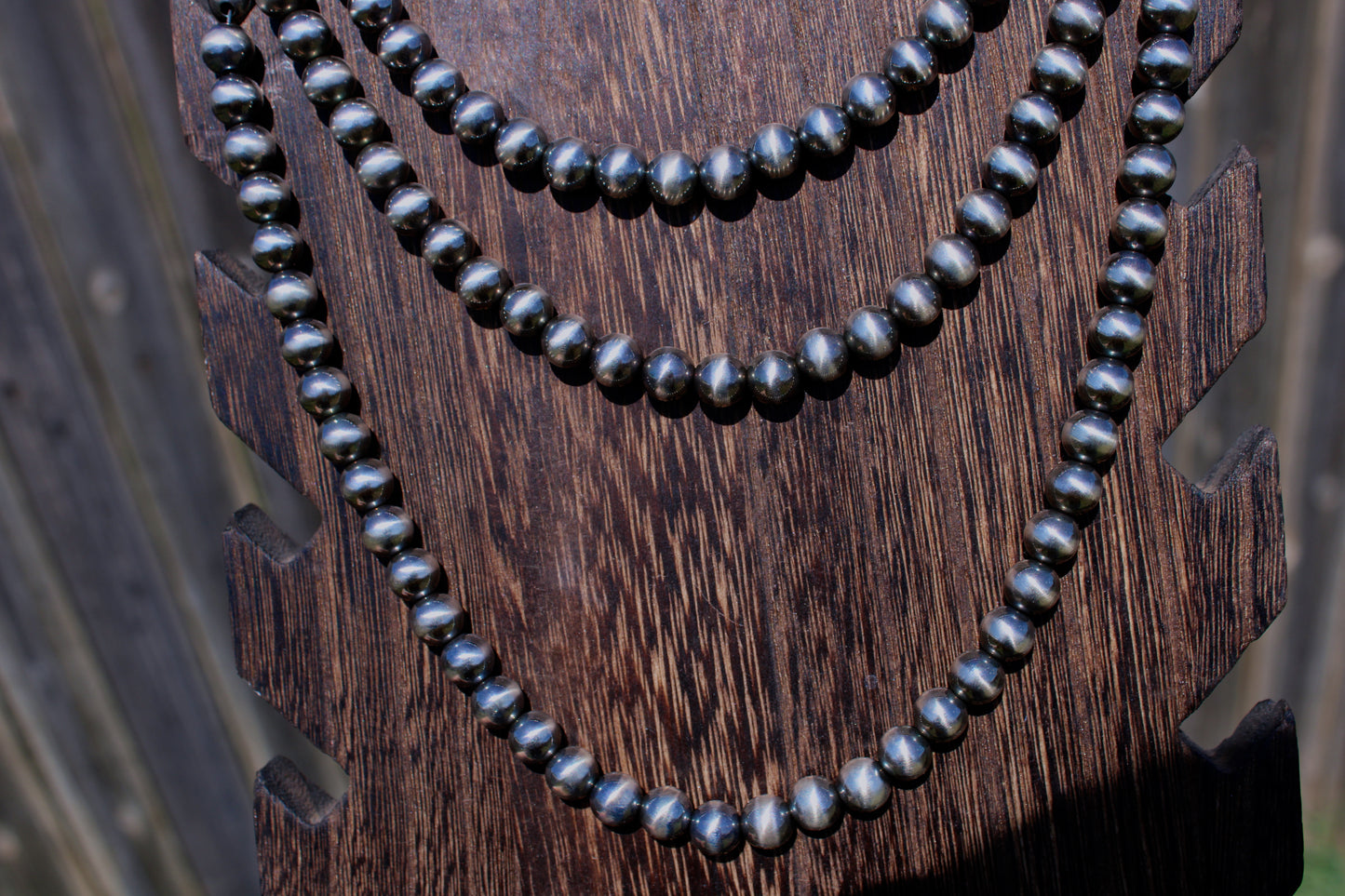 8mm Sterling Silver Pearls
