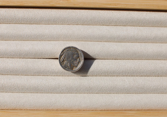 Buffalo Nickel Ring