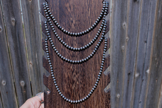 6mm Sterling Silver Pearls