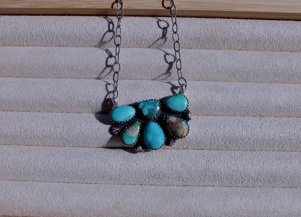 18" Assorted Turquoise Necklace