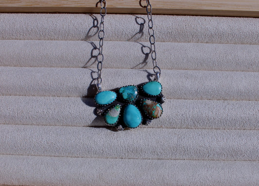 18" Assorted Turquoise Necklace